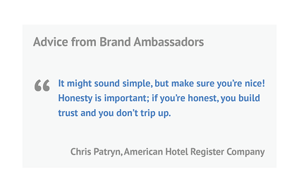 Customer Experience Brand Ambassadors