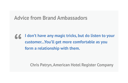 Customer Experience Brand Ambassadors