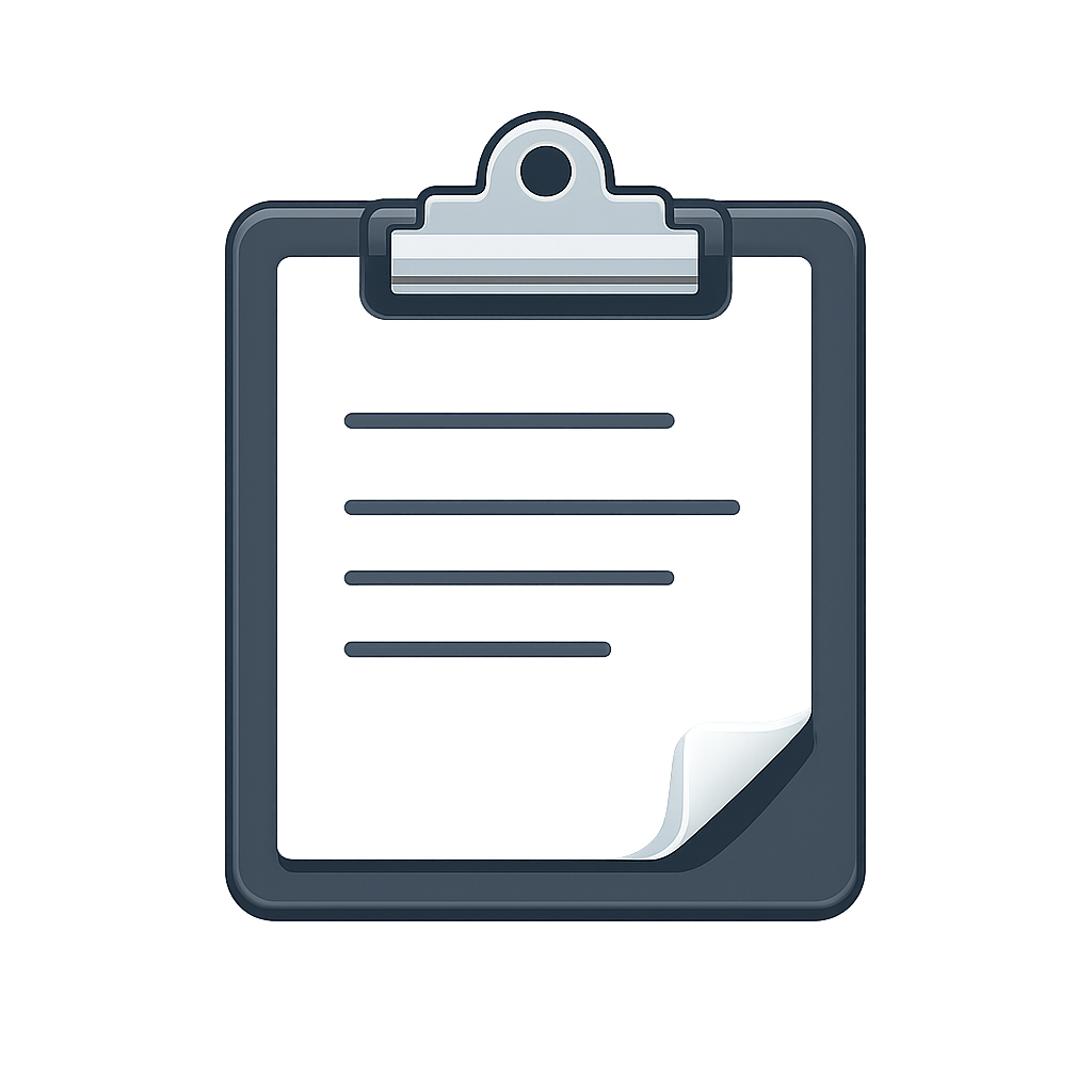 clipboard icon