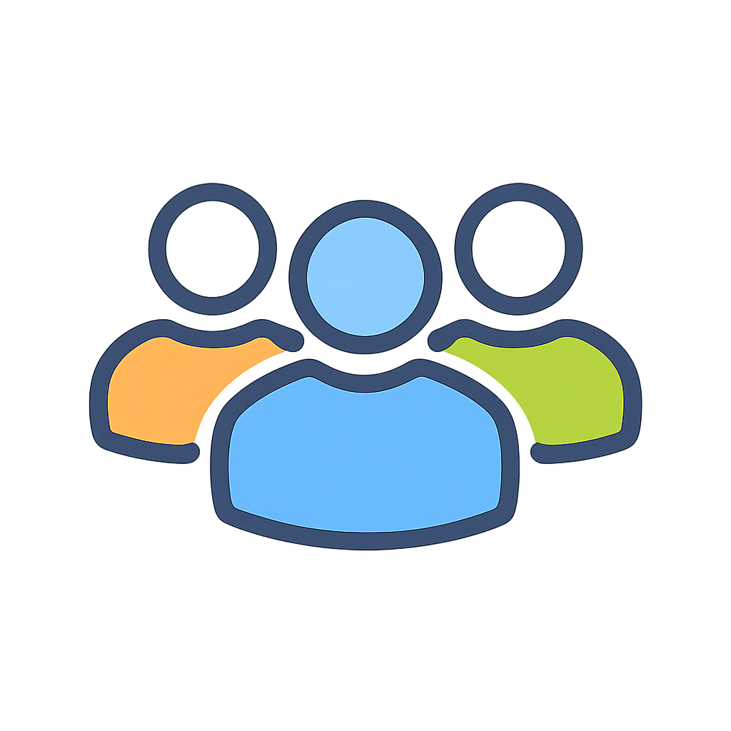 team or multiple people icon