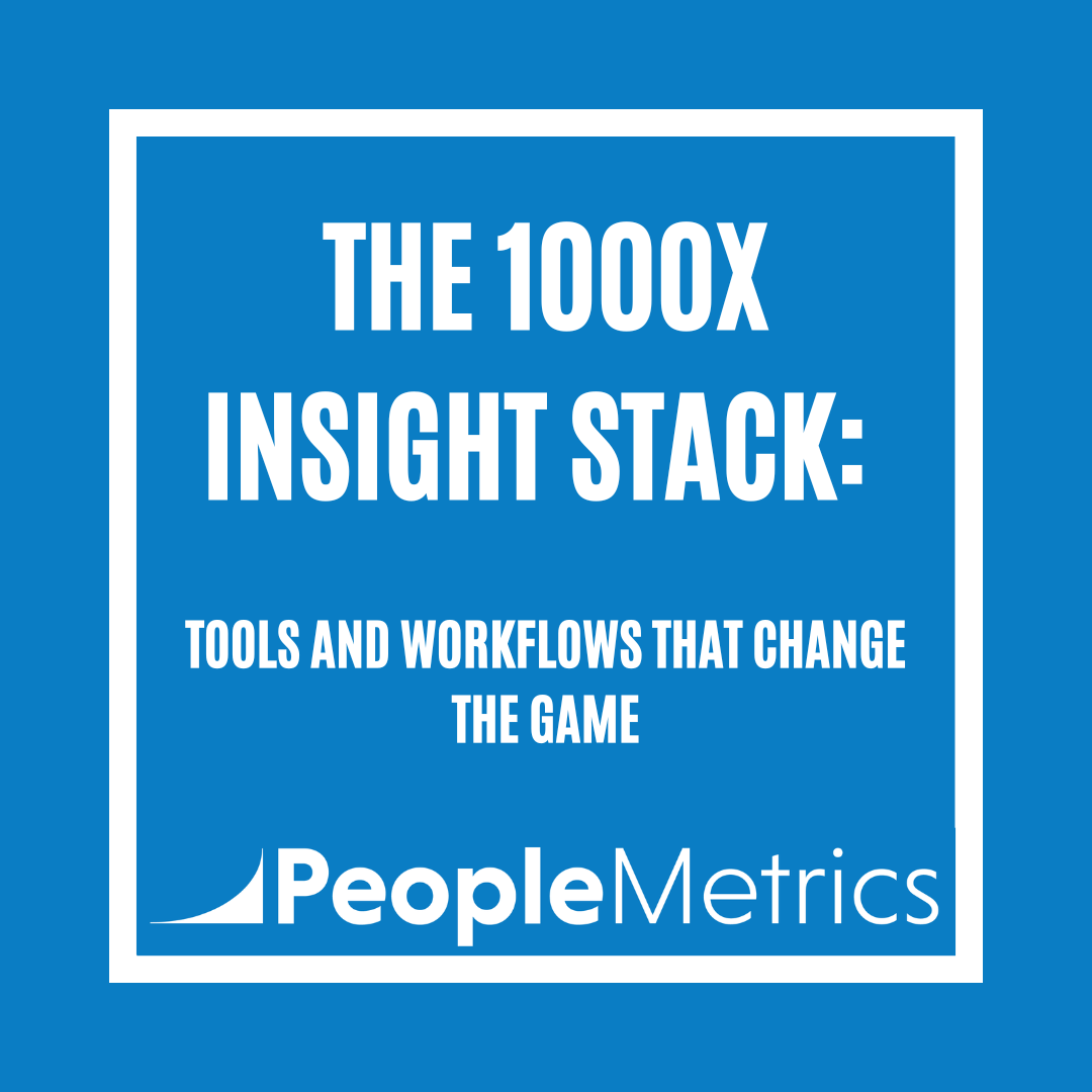 The 1000x Insight Stack: Tools and Workflows That Change the Game