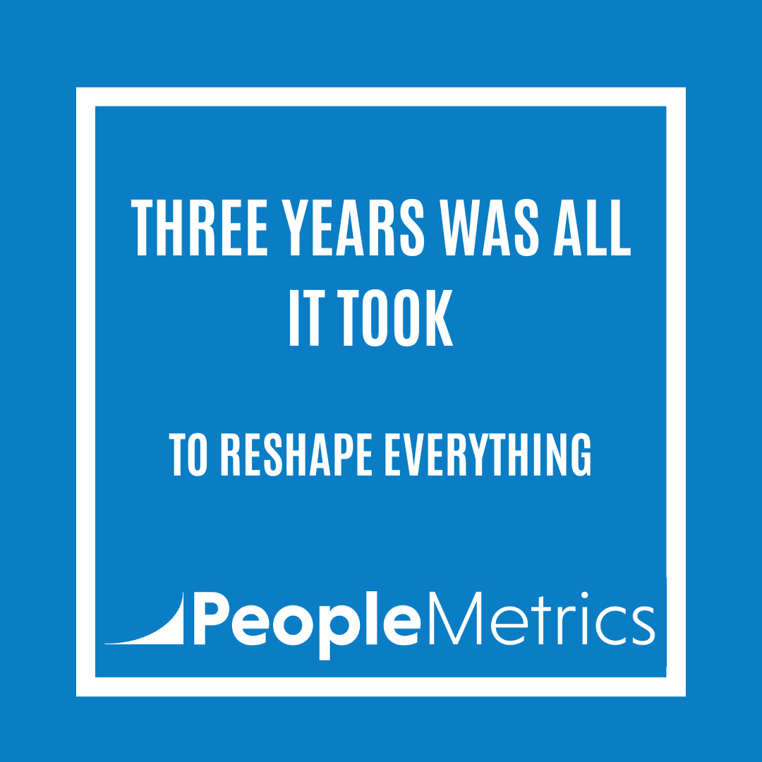 Three Years Was All It Took to Reshape Everything