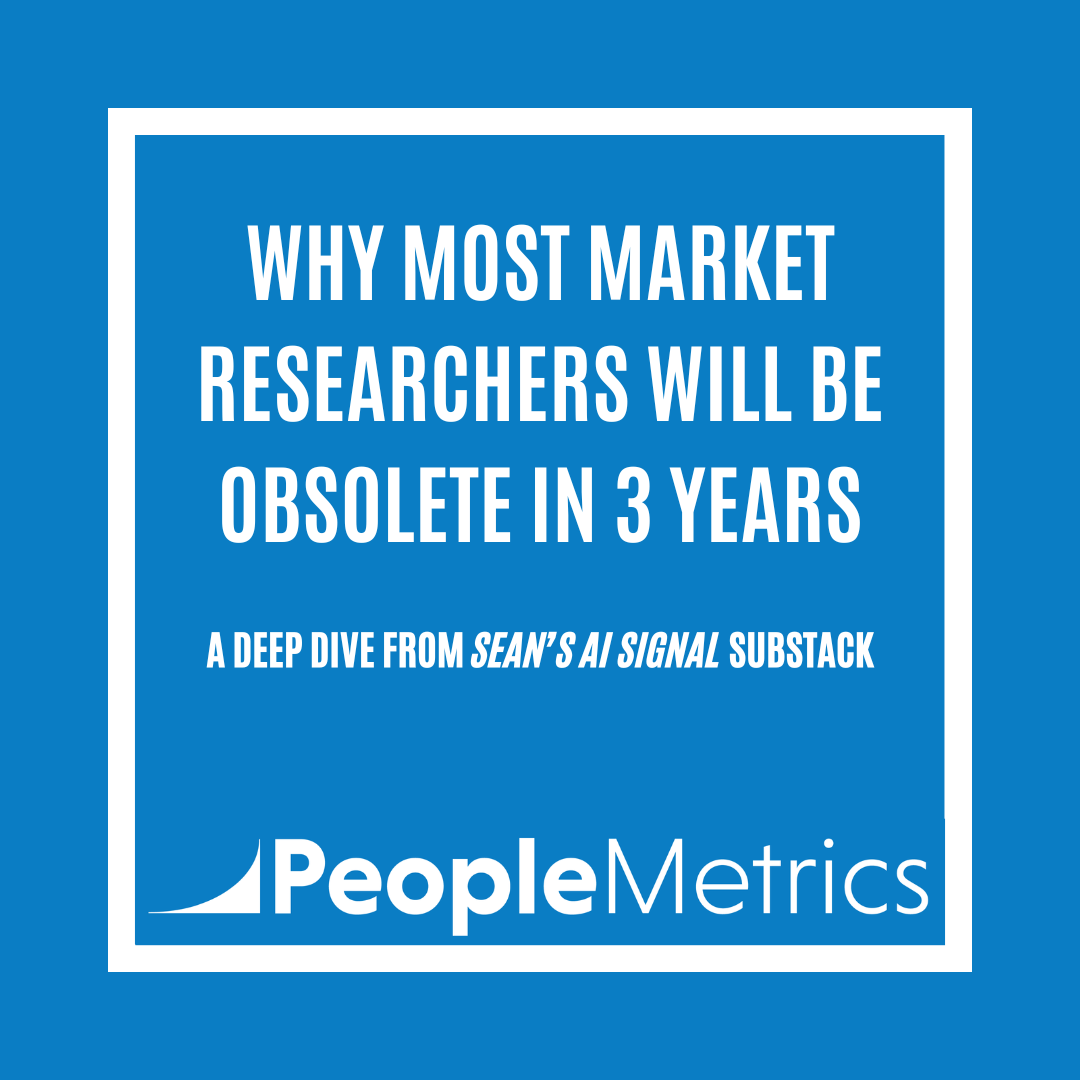 Why Most Market Researchers Will Be Obsolete in 3 Years
