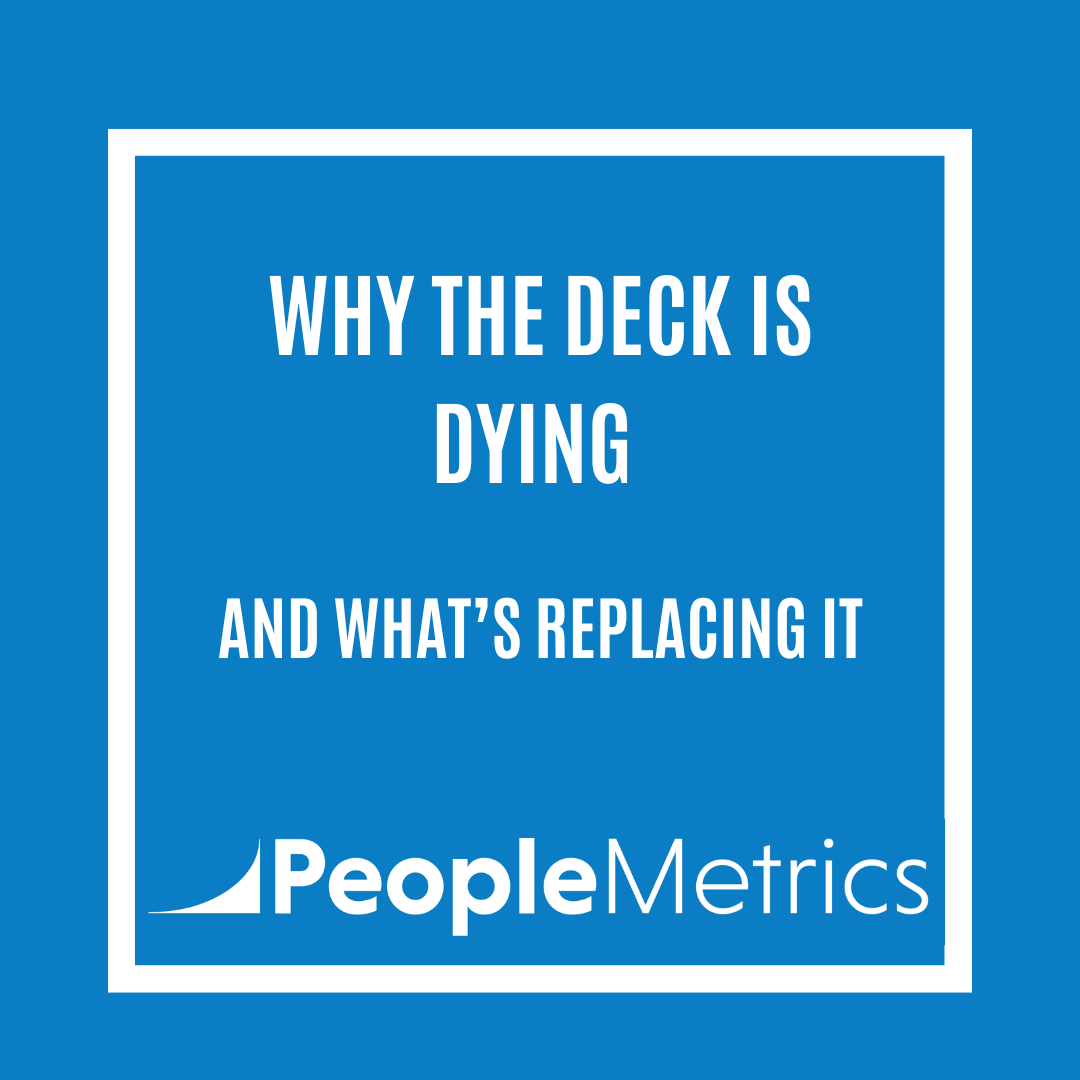 Why the Deck is Dying 